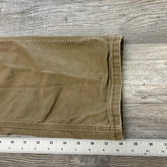 Ariat Rebar M7 Mens 32x29 Slim Fit Straight Leg Workwear Khaki Cargo Pants - Picture 9 of 13